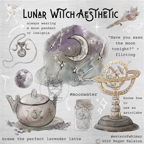Lunar witch aesthetic